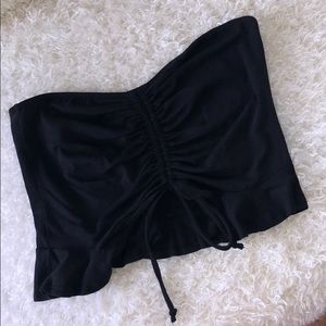 Tie in the front crop top